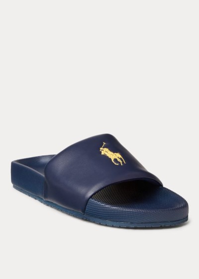 Polo Ralph Lauren Cayson Pony Slide Sandaler Herre Danmark (FUYKO2175)